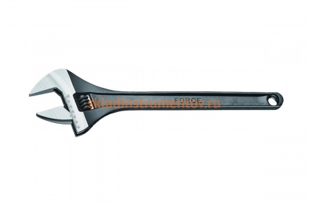 Разводной шведский ключ зев 29 мм, L=250mm FORCE 649250