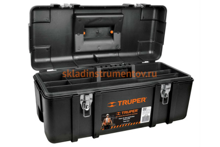 Пластиковый ящик для инструмента 17" Truper CHP-17X 19656