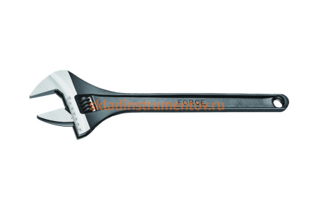 Разводной шведский ключ FORCE зев 46 мм, L=375mm 649375