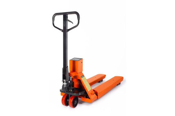 Гидравлическая тележка TOR с весами CBY.CW2. 3000 полиуретановые колеса 1012054