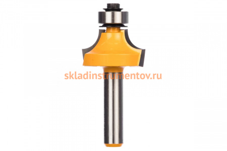 Фреза кромочная калевочная (28.6х16 мм; R 8 мм; хвостовик 8 мм) по дереву Энкор 9242