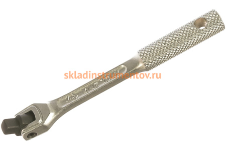 Вороток с шарниром 1/4", 130 мм KING TONY 2453-05F