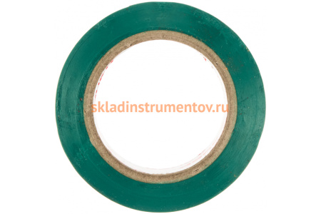 Изолента "МАСТЕР" зеленая, ПВХ (10 м х 15 мм; 6000 В) ЗУБР 1233-4_z01