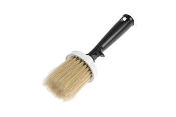 Маховая кисть DECOR d 65 мм, смешанная светлая щетина, пластиковая ручка 612-065