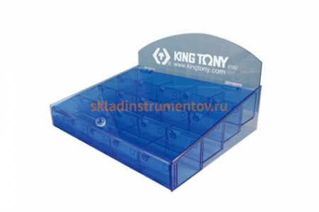 Стенд для вставок бит KING TONY 20 отделений 87352