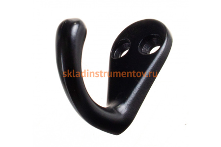 Мебельный крючок JET 588 алюминий, черный CQ588A.001BL99