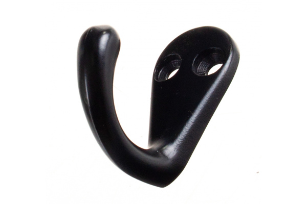 Мебельный крючок JET 588 алюминий, черный CQ588A.001BL99