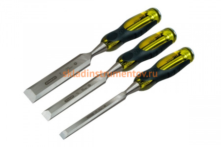Набор стамесок 3 шт Stanley DYNAGRIP PRO 2-16-270