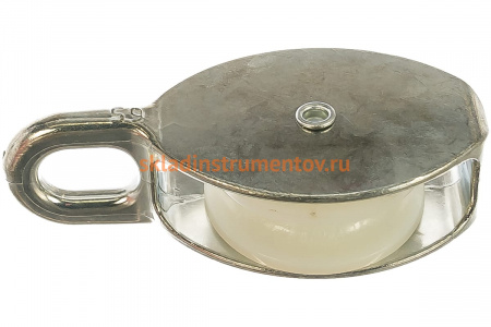 Блок одинарный с пластиковым роликом (16х65 мм; ТФ5) Зубр 4-304585-65