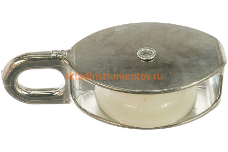 Блок одинарный с пластиковым роликом (16х65 мм; ТФ5) Зубр 4-304585-65