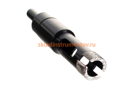 Коронка алмазная по керамограниту, серебряная пайка (18 мм) TRIO-DIAMOND GCB758