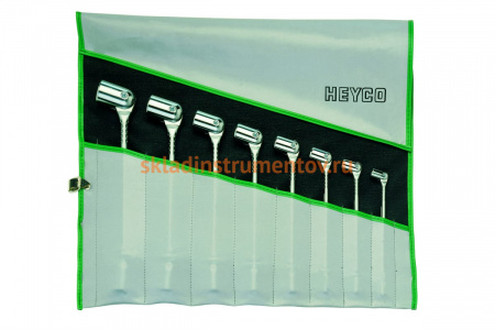 Набор двусторонних шарнирных ключей 8 - 23 мм HEYCO HE-00493744082