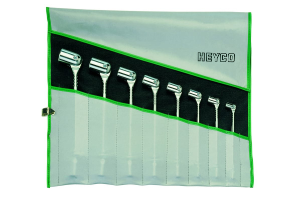 Набор двусторонних шарнирных ключей 8 - 23 мм HEYCO HE-00493744082