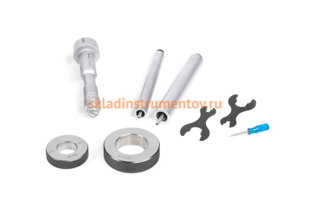 Микрометрический нутромер Micron 3-точечный, 40-50, 0,005, у/к МИК 57374