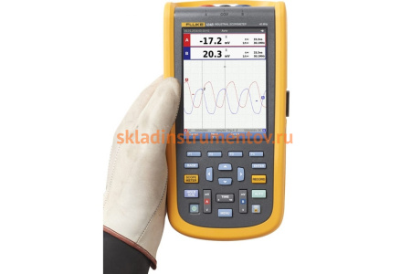 Промышленный портативный осциллограф Fluke 40 МГц 124B/EU