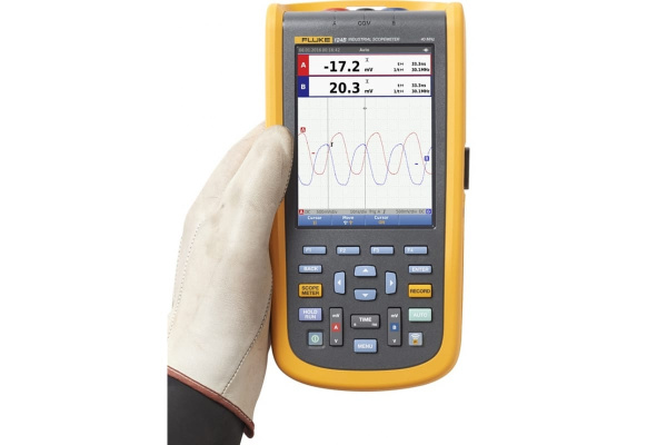 Промышленный портативный осциллограф Fluke 40 МГц 124B/EU
