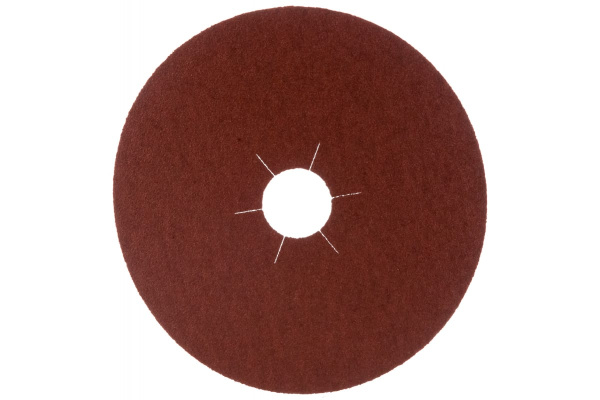 Шлифовальный фибровый круг по металлу (125 мм; Р100) KLINGSPOR 11017