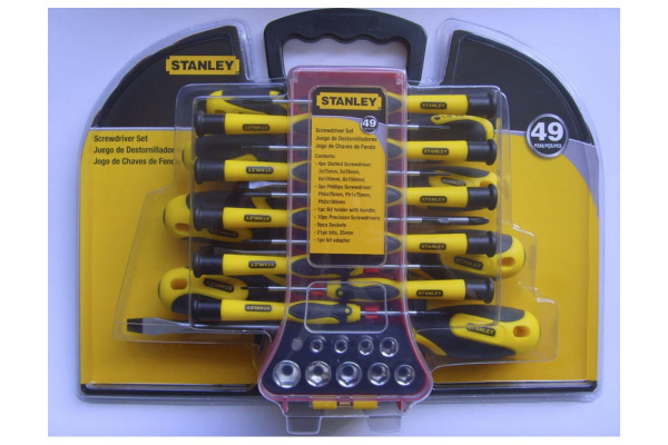 Набор отверток Stanley 49 предметов STHT0-70886