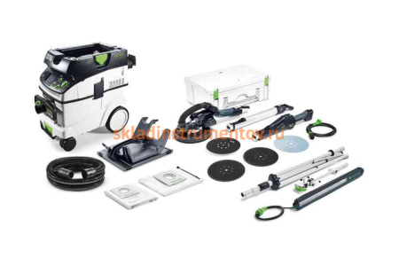 Шлифовальная машинка FESTOOL PLANEX LHS 225 с пылеудаляющим аппаратом CTM36/STL450-Set 575460