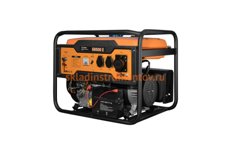 Бензиновый генератор FOXWELD Standart G6500 E 7242