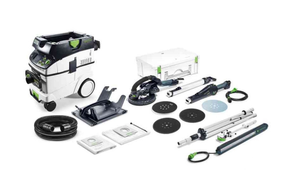 Шлифовальная машинка FESTOOL PLANEX LHS 225 с пылеудаляющим аппаратом CTM36/STL450-Set 575460
