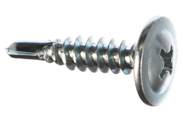 Саморезы с прессшайбой и сверлом по листовому металлу 450 шт. (4,2х19 мм; PH2) ЗУБР 4-300211-42-019