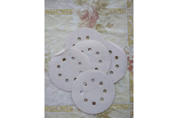 Круг шлифовальный на липучке для обработки красок, лаков и шпаклевок (125 мм; Р1200; 8 отверстий) KLINGSPOR 307112