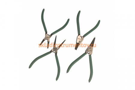 Набор щипцов для стопорных колец AIST 4 предмета 0-702104-1H 00-00017697