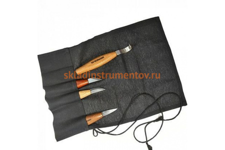 Тканевая сумка-скрутка для небольших инструментов Петроградъ модель 1, 6 карманов М00013733