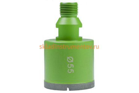 Коронка алмазная (55х40 мм; 1/2) EIBENSTOCK 38105500