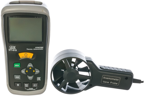 Термоанемометр СЕМ DT-619 480519