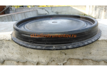 Бочка с крышкой на обруч ТАРА п/э, 48л, синяя 00228