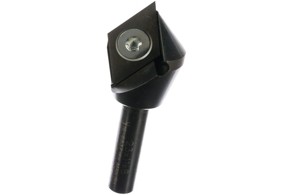 Фреза концевая со сменным ножом угловой паз 90 HW (23x11x60 мм; Z1; S 8) CMT 665.200.11