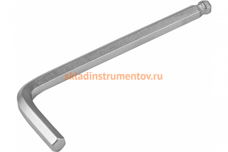 Торцевой шестигранный короткий ключ с шаром Thorvik HKSB50 H5 53070