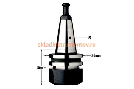 Патрон высокоточный для цанги ER32, S=ISO30/BIESSE, RH CMT 183.200.01