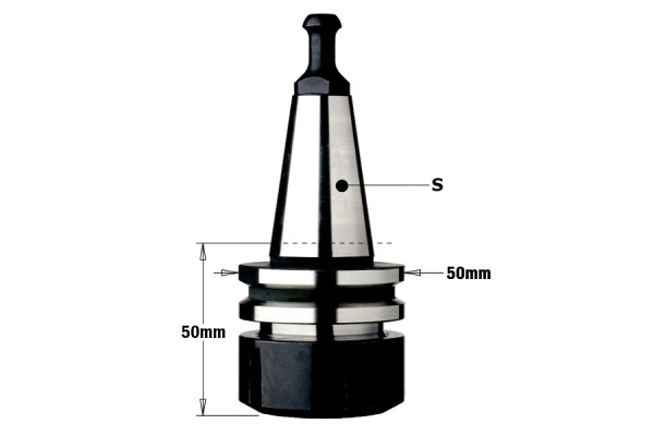 Патрон высокоточный для цанги ER32, S=ISO30/BIESSE, RH CMT 183.200.01