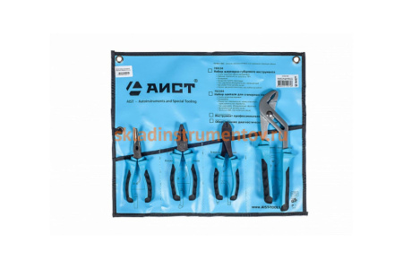 Набор шарнирно-губцевого инструмента AIST  4 предмета 700104 00-00008902