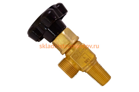 Вентиль углекислотный ВБУ исп. 03 на малый баллон БАМЗ СВ000005625