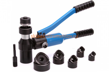 Гидравлический ручной пресс для пробивки отверстий КВТ ПГРО-60 56552