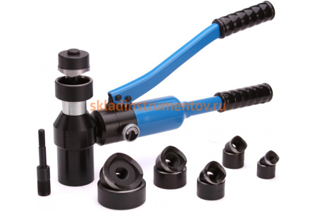 Гидравлический ручной пресс для пробивки отверстий КВТ ПГРО-60 56552