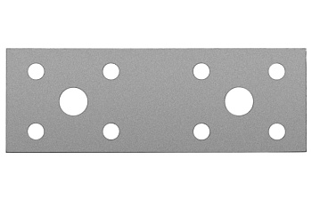 Крепежная пластина ЗУБР КП-2.5 100х35 х 2.5мм 31023-100