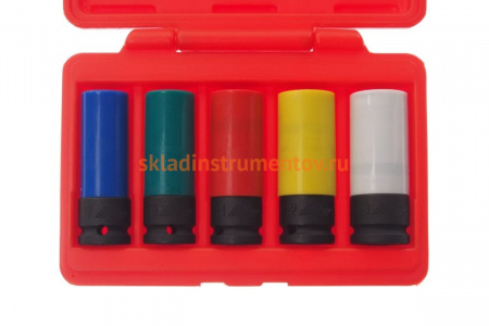 Набор головок 1/2" для литых дисков, 5 шт. JTC 5530