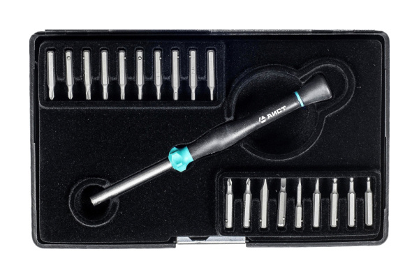 Сборная отвертка для точных работ с набором бит AIST 20 предметов 800120 00-00003376