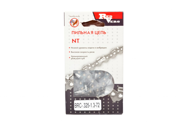Цепь 72 звена, 0.325", 1,3 мм REDVERG 5025009