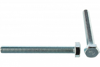 Болт ЗУБР ГОСТ 7798-70, M8 x 70 мм, 3 шт, кл. пр. 5.8, оцинкованный, 303086-08-070