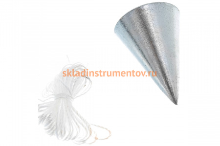 Отвес конусный (200 г; шнур 5 м) MATRIX 84832