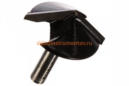 Фреза пазовая галтельная V-образная серия 1004 (40x14 мм; угол 120 град; хвостовик 8 мм) Росомаха 800409