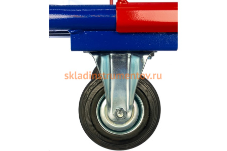 Тележка RUSKLAD платформенная с бортиком ТПБ 1 (500x800) d125мм Тележка RUSKLAD платформенная с бортиком ТПБ 1 (500x800) d125мм