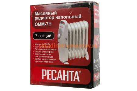 Масляный радиатор Ресанта ОММ-7Н
