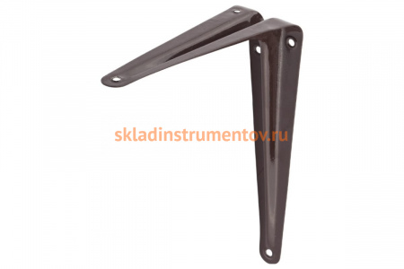 Уголок-кронштейн STAYER MASTER 300х250 мм, коричневый 37405-3